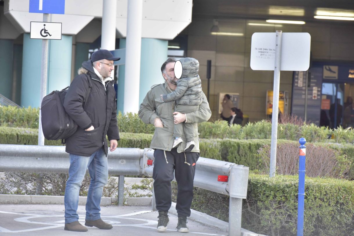 Γρηγόρης Αρναούτογλου παιδί