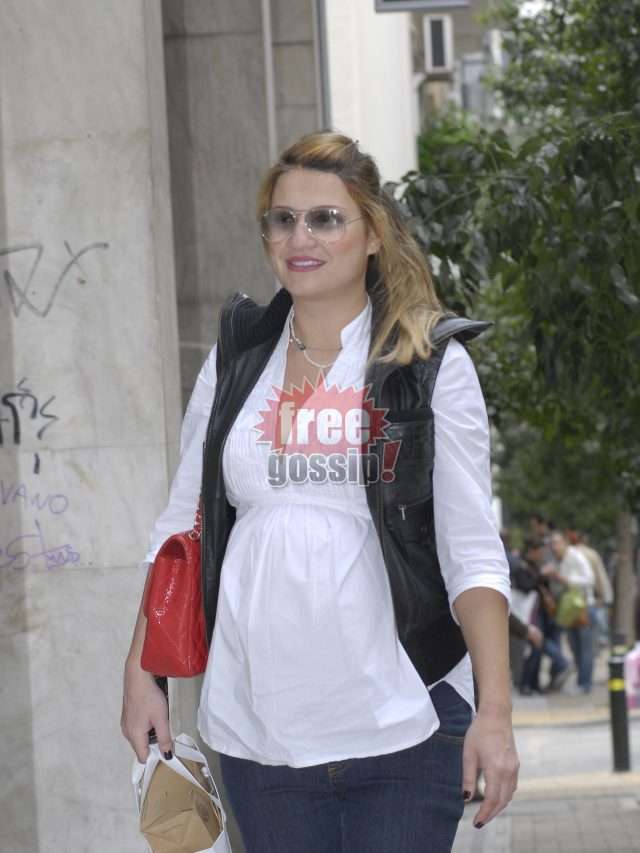 Φαίη Σκορδά! Με 30 κιλά επιπλέον στην 1η εγκυμοσύνη της
