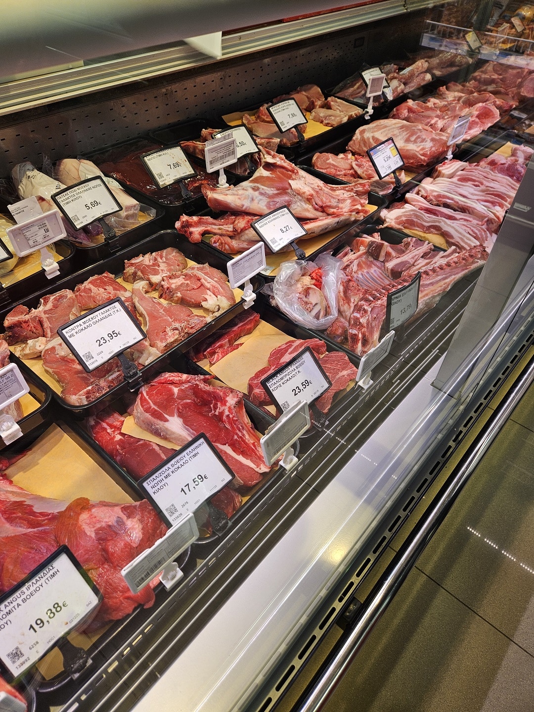 Κρέας τιμές αυτή τη στιγμή! Είναι σου λέω πανικός, ένας μικρός Τιτανικός